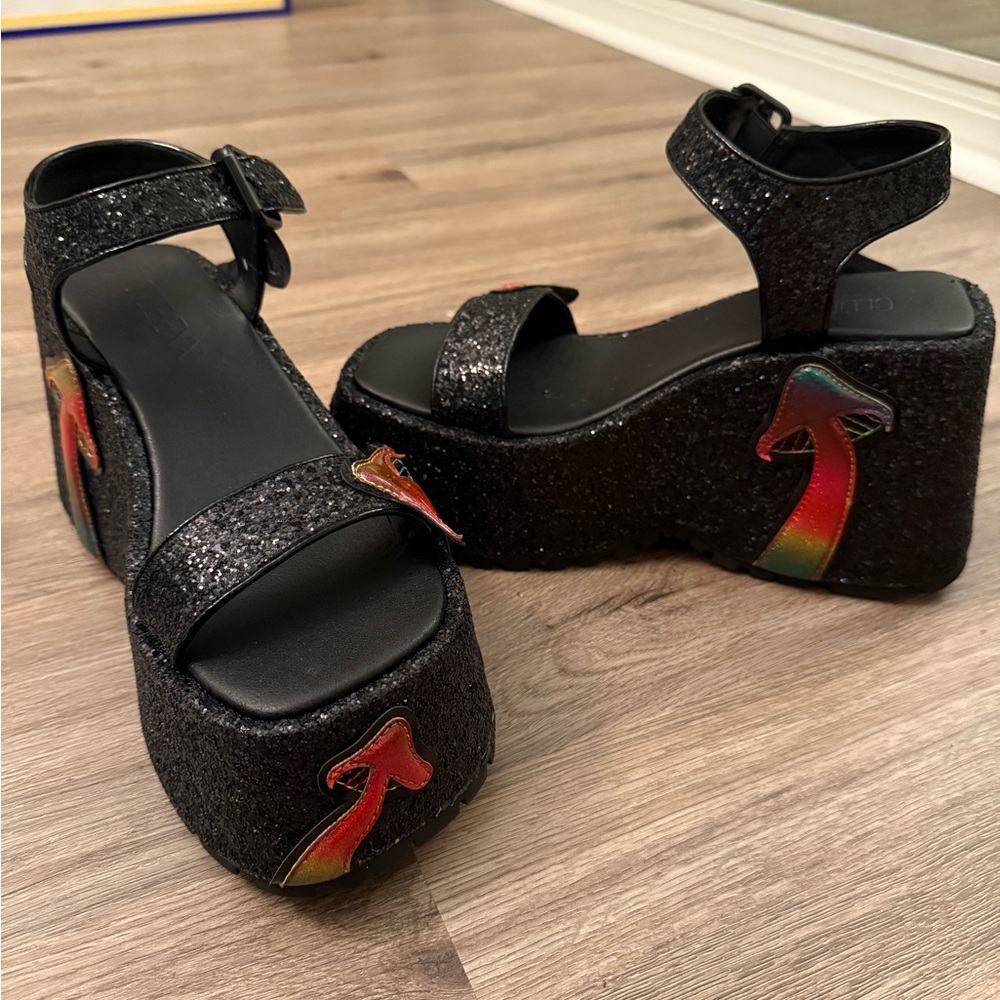 Colorful Platform Sandals - Picture 6 of 10